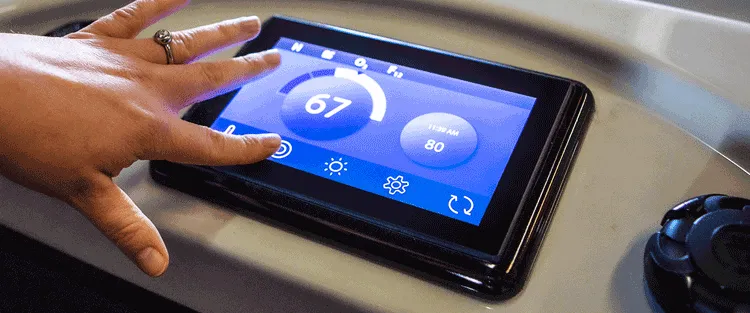 Cal Touch4™ for hot tubs in Mill Villen